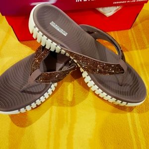 Skechers go walk sandals